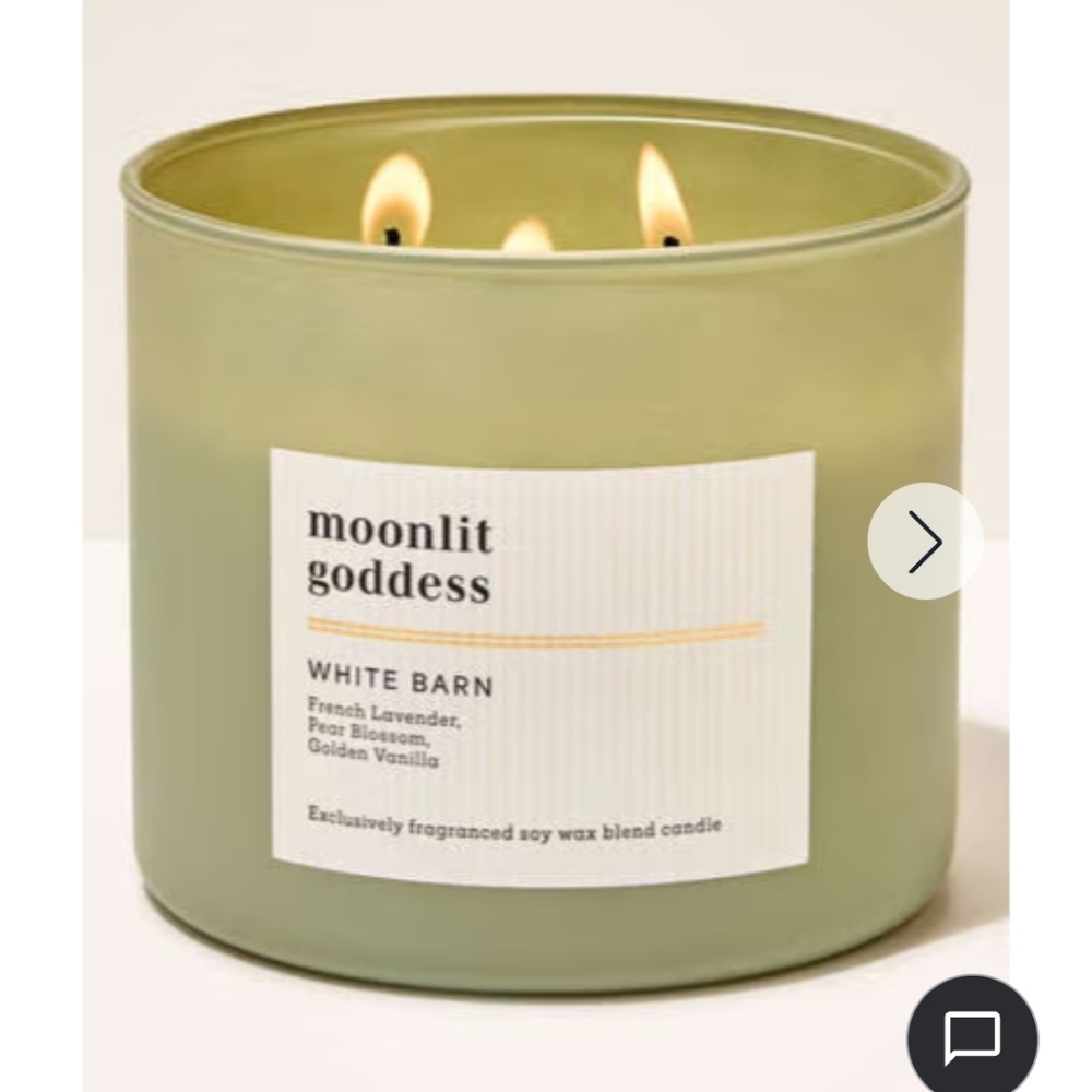 White Barn Moonlit Goddess Candle - Sage Green